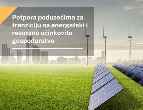 1.	IZMJENA POZIVA – Potpora poduzećima za tranziciju na energetski i resursno učinkovito gospodarstvo