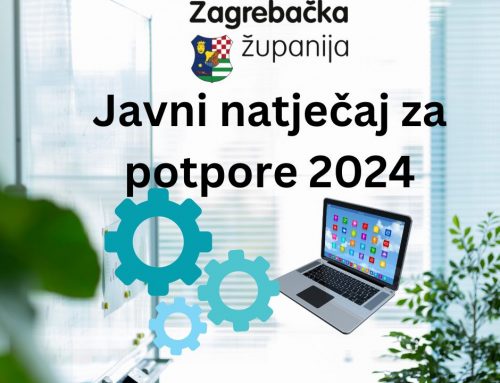 Poziv na Javni natječaj za dodjelu bespovratnih potpora Zagrebačke županije za 2024. godinu