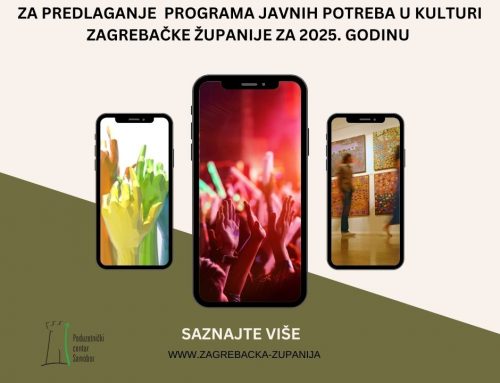 Javni poziv za predlaganje programa javnih potreba u kulturi Zagrebačke županije