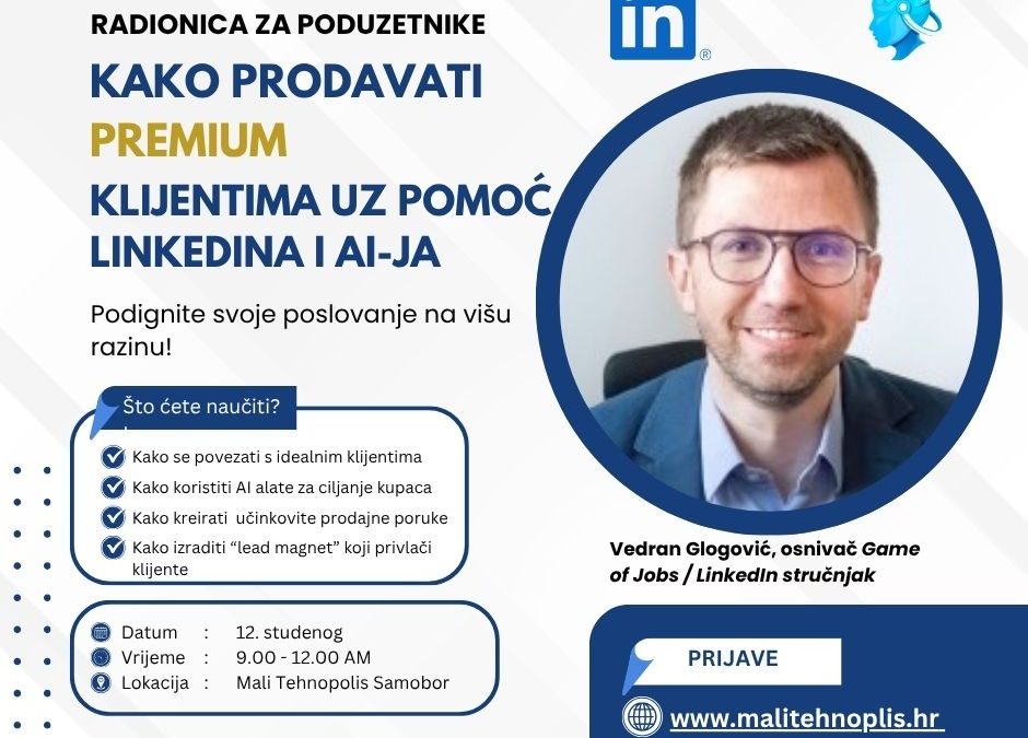 Kako prodavati premium klijentima uz pomoć LinkedIna i AI-ja