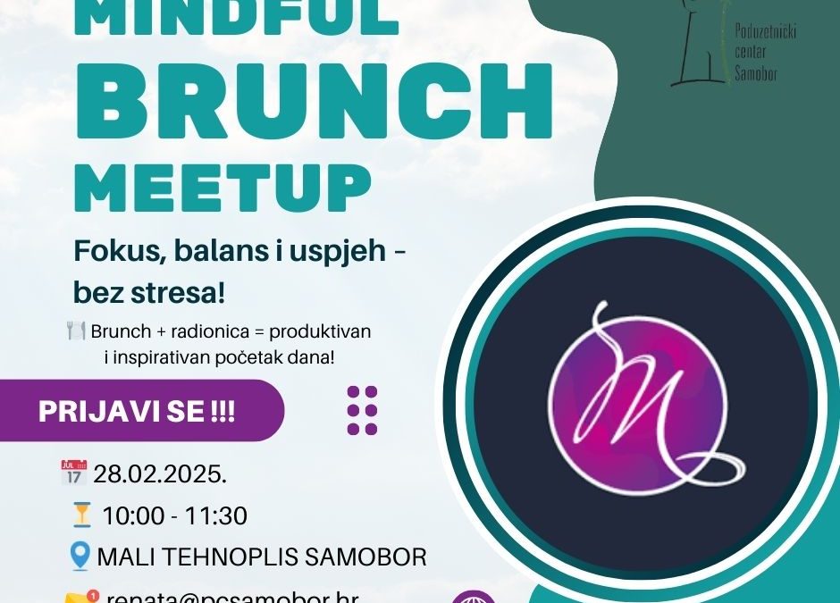Mindful Brunch Meetup – Pridružite nam se na inspirativnom poslovnom doručku!