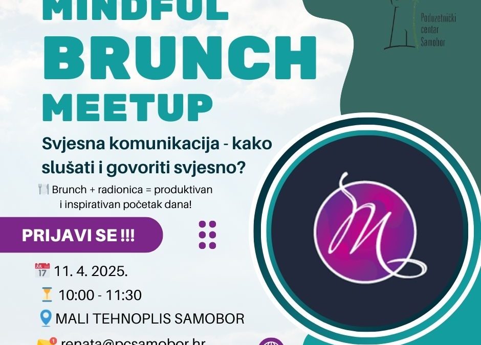 Mindful Brunch Meetup: SVJESNA KOMUNIKACIJA – KAKO SLUŠATI I GOVORITI SVJESNO?