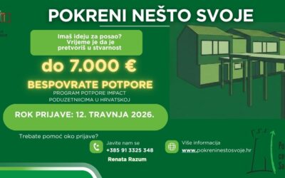 Pokreni nešto svoje – otvorene prijave za poduzetnike