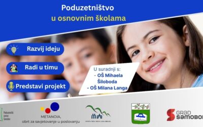 Projekt „Poduzetništvo u osnovnim školama“ započinje u Samoboru!