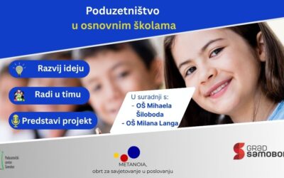 Projekt „Poduzetništvo u osnovnim školama“ započinje u Samoboru!